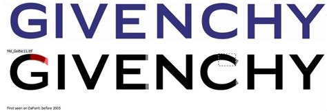 font givenchy paris